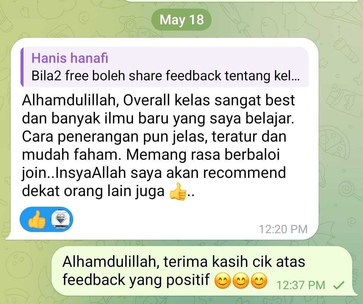 Feedback 3